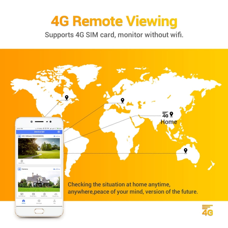 ESCAM QF450 HD 1080P 4G US Version Solar Powered IP Camera without Memory, Support Two-way Audio & PIR Motion Detection & Night Vision & TF Card, without Memory ESCAM QF450 HD 1080P 4G US Version Solar Powered IP Camera without Memory, Support Two-way Audio & PIR Motion Detection & Night Vision & TF Card, without Memory